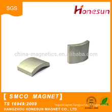 China supplier wholesale arc shape Permanent smco magnet